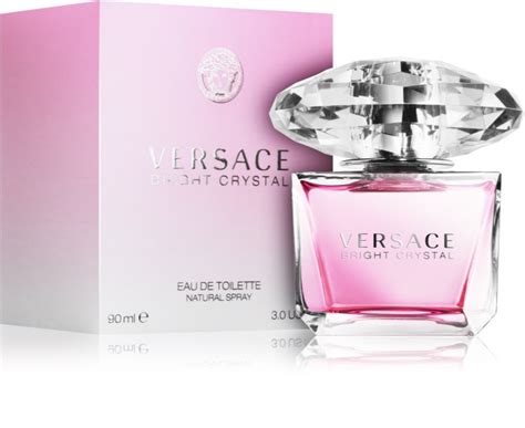 versace bright crystal eau de toilette vaporisateur spray 90 ml|versace bright crystal refill.